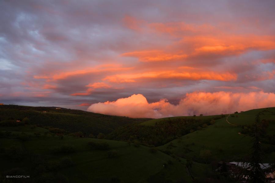 Tramonto a Cerro veronese